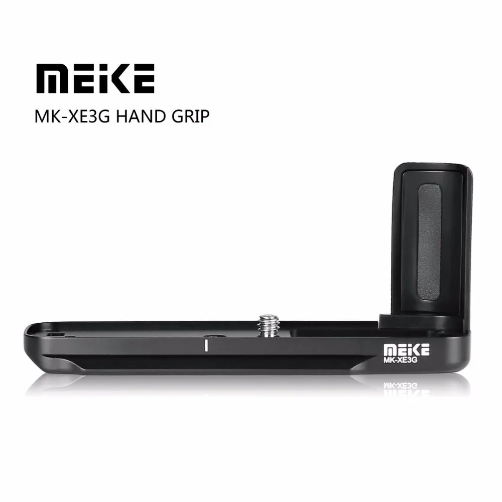 Meike Aluminum Alloy Hand Grip Quick Release Plate L Bracket for Fujifilm X-E3 X-A5 X-A3 X-T2 X-T20 X-T10 Camera
Meike Aluminum Alloy Hand Grip Quick Release Plate L Bracket for Fujifilm X-E3 X-A5 X-A3 X-T2 X-T20 X-T10 Camera