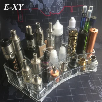 E-XY Vape Box Mod Ego Bottle Sub Vapor RDA RTA RBA Atomizer Battery Arc Display Case E-Cigarette Stand Shelf Holder for Vape
E-XY Vape Box Mod Ego Bottle Sub Vapor RDA RTA RBA Atomizer Battery Arc Display Case E-Cigarette Stand Shelf Holder for Vape