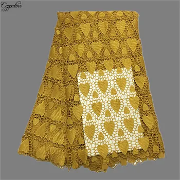Wonderful gold color African chemical water soluble lace fabric for evening dress EWP46(5yards/lot) multi color
Wonderful gold color African chemical water soluble lace fabric for evening dress EWP46(5yards/lot) multi color