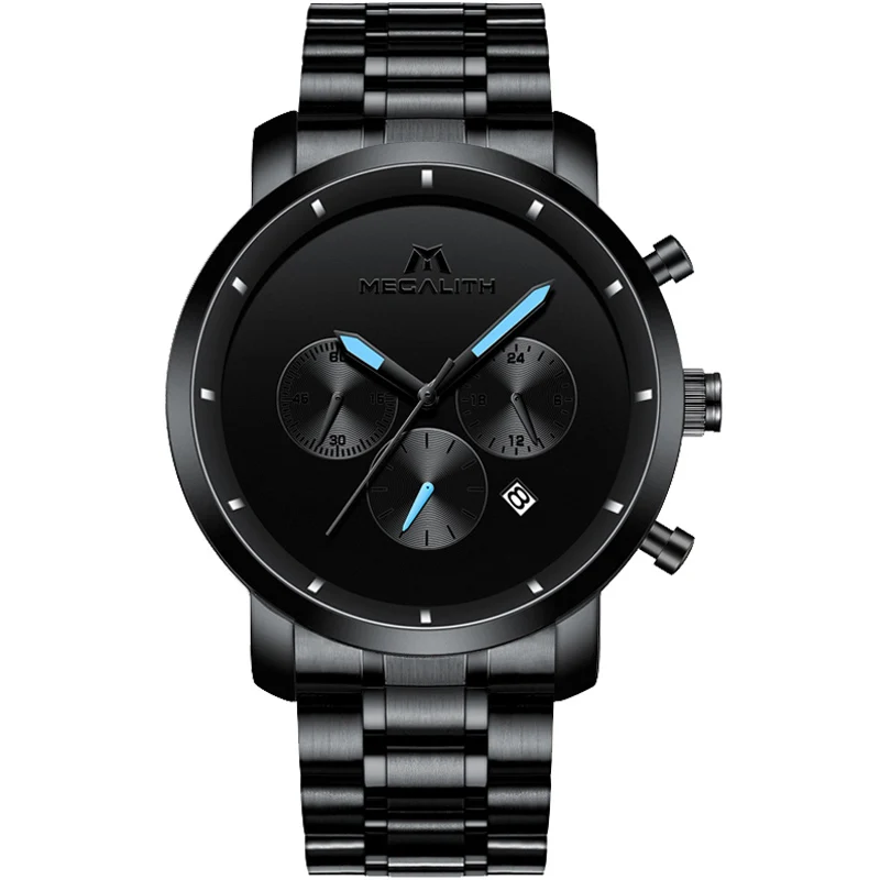 MEGALITH Sport Mens Watches Top Brand Luxury Daily Waterproof Date Analogue Quartz Watch Man Wrist Watch Men Erkek Kol Saati
MEGALITH Sport Mens Watches Top Brand Luxury Daily Waterproof Date Analogue Quartz Watch Man Wrist Watch Men Erkek Kol Saati