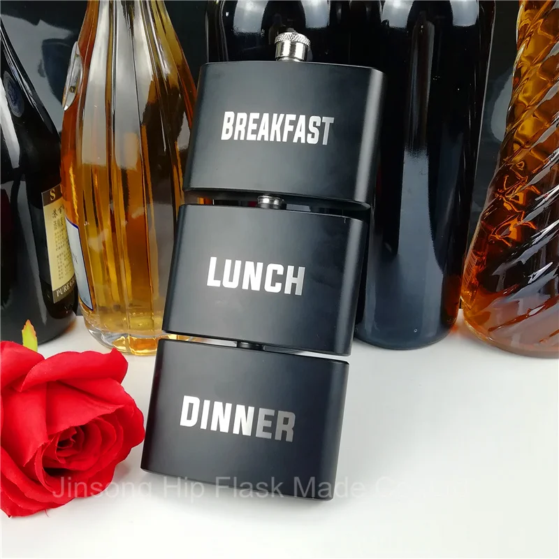 2018 NEW 3 in 1 Lead -free 12oz Arrival Removable 3pcs Portable Outdoors whiskey flask stainless steel flask
2018 NEW 3 in 1 Lead -free 12oz Arrival Removable 3pcs Portable Outdoors whiskey flask stainless steel flask