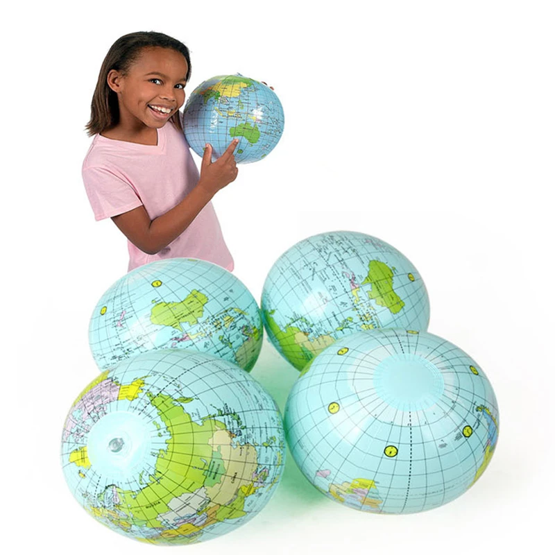 25CM Inflatable Globe Toy Earth Early Teach Educational Model Beach Ball Kids Baby Learning Playing Geography World Map
25CM Inflatable Globe Toy Earth Early Teach Educational Model Beach Ball Kids Baby Learning Playing Geography World Map