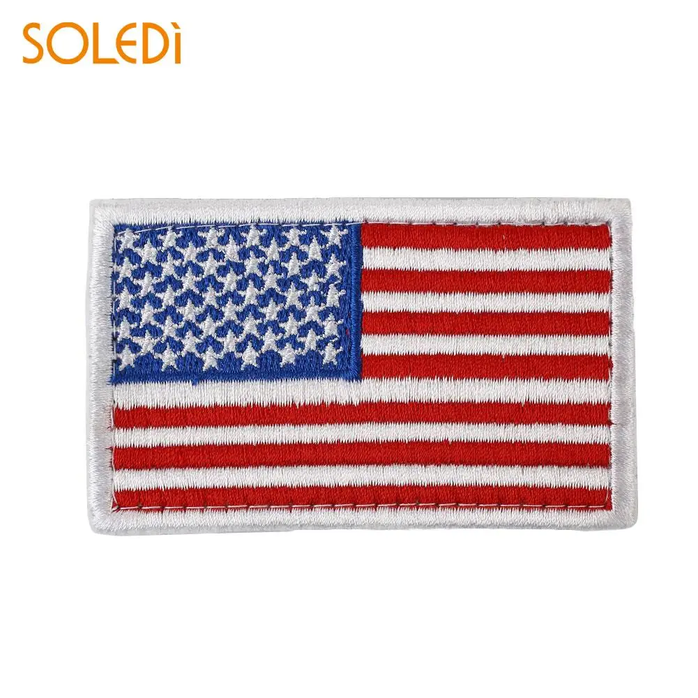 Dollar Patch Embroidered Badge Iron Sew On USA US United States of America Craft