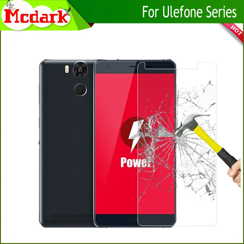 2.5D 9H закаленное стекло для Ulefone Paris X Защита экрана Power Metal Закаленное телефона