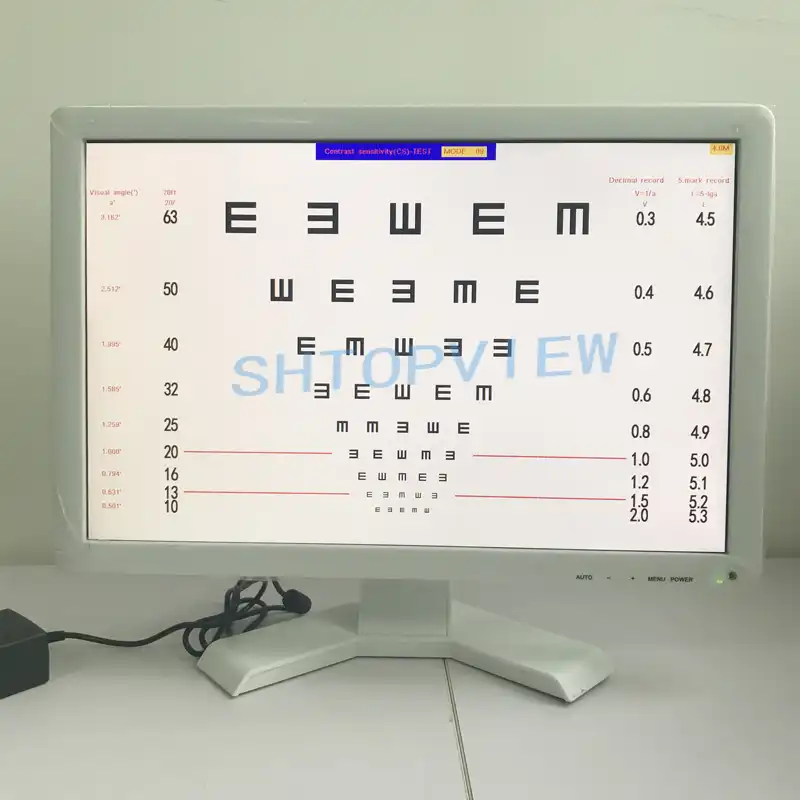 Computer Eye Test Chart