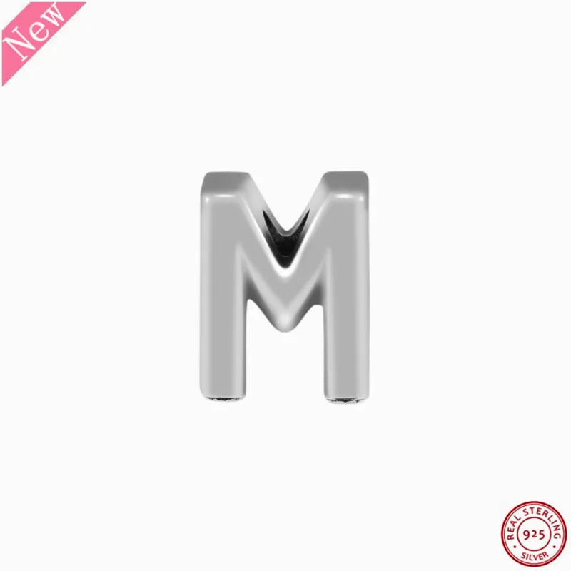 NEW Letter M Charm Beads for Women Jewelry Making Embossed with Hearts & Dots DIY Fit PANDORA Charms Silver 925 Original LE017-M
NEW Letter M Charm Beads for Women Jewelry Making Embossed with Hearts & Dots DIY Fit PANDORA Charms Silver 925 Original LE017-M