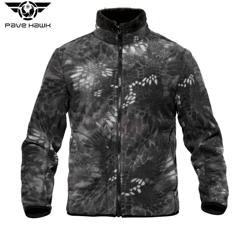 Men Fleece Jackets Double Sides Soft Velvet Coat Zipper Pockets Camouflage Jacket Winter Warm Tactical Coat Sports Outerwear
Men Fleece Jackets Double Sides Soft Velvet Coat Zipper Pockets Camouflage Jacket Winter Warm Tactical Coat Sports Outerwear