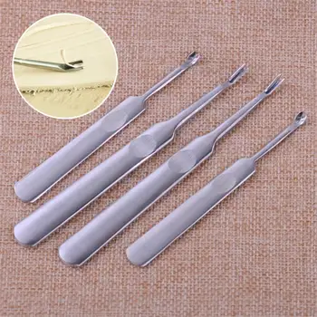 4Pcs/Set U+V Leather Edge Skiving Beveler Stitching Groover Craft DIY Tool Kit Sharp Keen Hand Working
4Pcs/Set U+V Leather Edge Skiving Beveler Stitching Groover Craft DIY Tool Kit Sharp Keen Hand Working