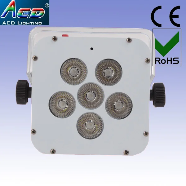 Wholesale popular 6pcs*18W 6in1 RGBAW+UV Battery Powerered Wireless dmx LED stage Slim Par Can uplighting 8pcs/fly case
Wholesale popular 6pcs*18W 6in1 RGBAW+UV Battery Powerered Wireless dmx LED stage Slim Par Can uplighting 8pcs/fly case