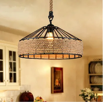 Industrial Hemp Rope Chandelier Dining Room Pendant Lamps Fixture Lamp Shade New
Industrial Hemp Rope Chandelier Dining Room Pendant Lamps Fixture Lamp Shade New