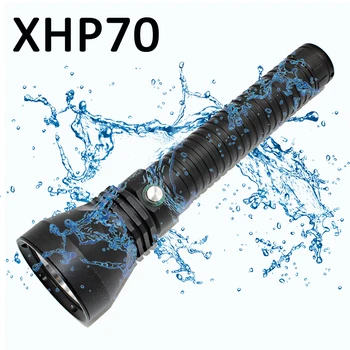 Waterproof underwater 5000LM XHP70 LED Scuba Diving flashlight White Yellow Light flash light dive Lamp Torch
Waterproof underwater 5000LM XHP70 LED Scuba Diving flashlight White Yellow Light flash light dive Lamp Torch