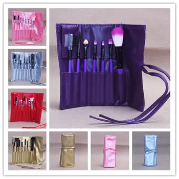 Professional 7pcs Makeup Brush Set Tools Make Up Toiletry Kit Set with Case Powder Eye Shadow Brushes F20171268
Professional 7pcs Makeup Brush Set Tools Make Up Toiletry Kit Set with Case Powder Eye Shadow Brushes F20171268