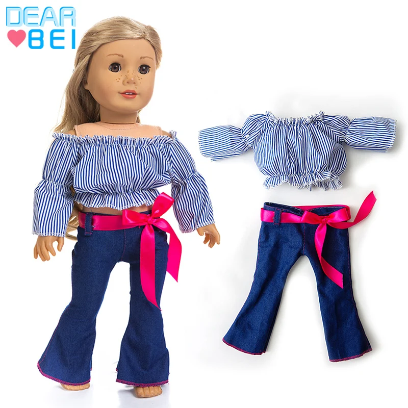 New Stripe denim Fit for American Girl Doll Clothes 18-inch Doll , Christmas Girl Gift(only sell clothes)
New Stripe denim Fit for American Girl Doll Clothes 18-inch Doll , Christmas Girl Gift(only sell clothes)
