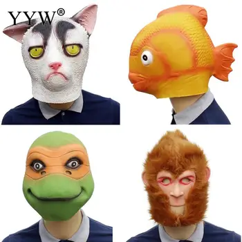 Funny Animal Masks Realistic Latex Mask Cartoon Cracy Party Supplies Kids Party Dress Up Costume Zoo Jungle Mask Cosplay Props
Funny Animal Masks Realistic Latex Mask Cartoon Cracy Party Supplies Kids Party Dress Up Costume Zoo Jungle Mask Cosplay Props
