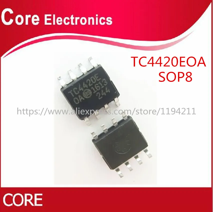 50 шт. TC4420EOA TC4420 SOP8 Новинка | Электронные компоненты и принадлежности