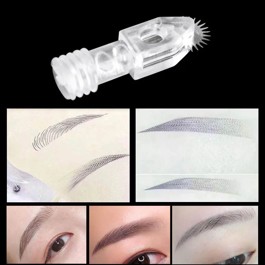 Microblading Needles Roller Pin 5Pcs Fog Eyebrow Permanent Makeup 3D Embroidery Coloring Shading Blades Easy to Color Manual Pen
Microblading Needles Roller Pin 5Pcs Fog Eyebrow Permanent Makeup 3D Embroidery Coloring Shading Blades Easy to Color Manual Pen
