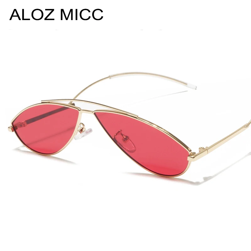 ALOZ MICC 2019 Sexy Cat Eye Sunglasses Women Men Summer Vintage Red Yellow Pink Lens Metal Sun Glasses Women UV400 Q542
ALOZ MICC 2019 Sexy Cat Eye Sunglasses Women Men Summer Vintage Red Yellow Pink Lens Metal Sun Glasses Women UV400 Q542