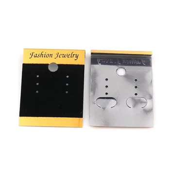 DoreenBeads PVC Jewelry Earrings Display Card Rectangle Velvet Golden Silver Color(2") x 37mm(1 4/8"), 50 Sheets
DoreenBeads PVC Jewelry Earrings Display Card Rectangle Velvet Golden Silver Color(2") x 37mm(1 4/8"), 50 Sheets