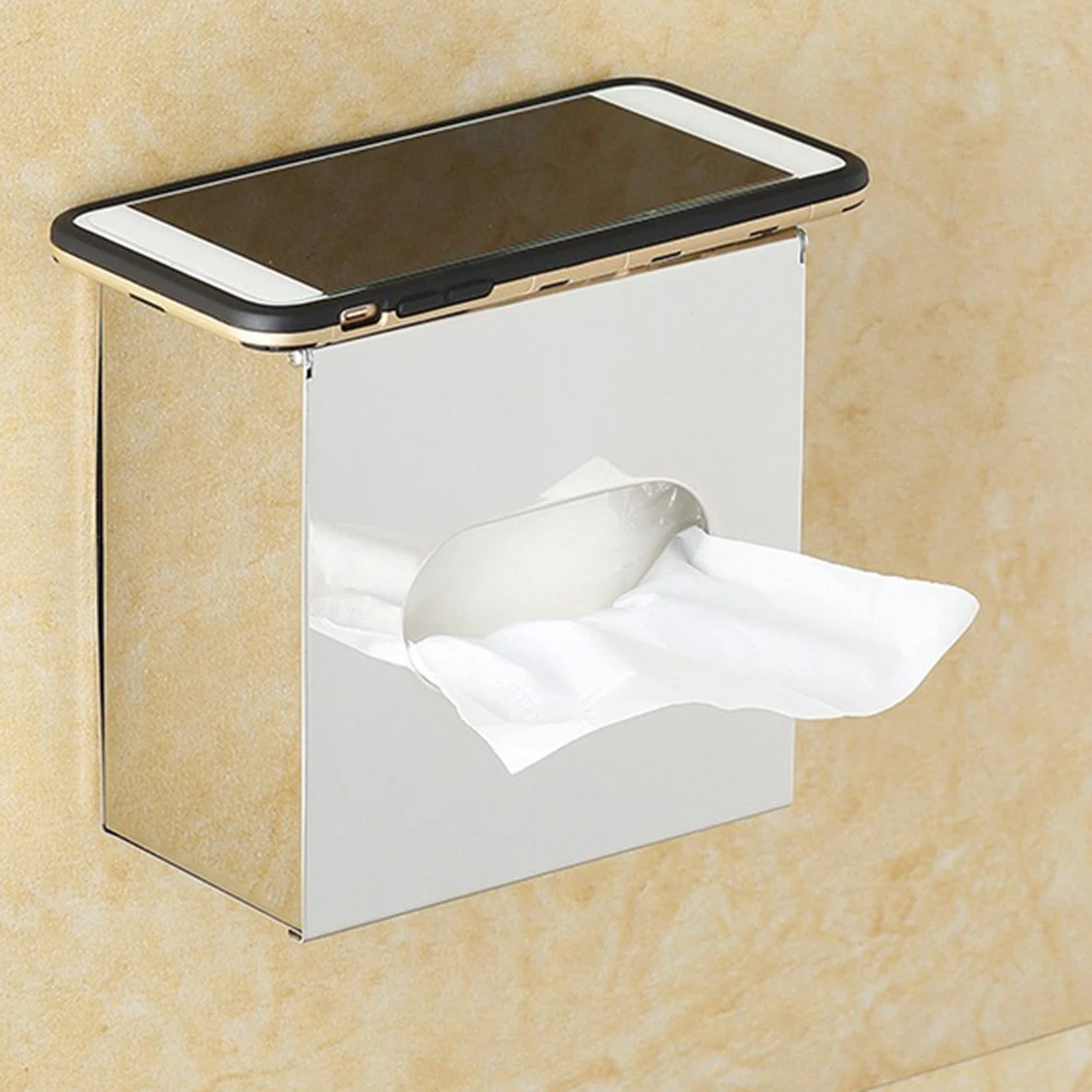 1 PC Square Tissue Box Stainless Steel Paper Storage Case Durable Home Bathroom Toilet Tissue ( Mirror Style, Silver)
1 PC Square Tissue Box Stainless Steel Paper Storage Case Durable Home Bathroom Toilet Tissue ( Mirror Style, Silver)