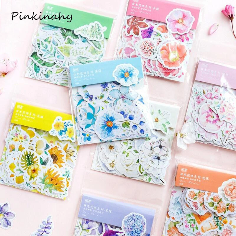 45 Pcs/ Bag Cute Sakura Foral Plants leafs Mini Paper Sticker Decoration Diy Diary Scrapbooking Seal Sticker Kawaii Stationery
45 Pcs/ Bag Cute Sakura Foral Plants leafs Mini Paper Sticker Decoration Diy Diary Scrapbooking Seal Sticker Kawaii Stationery