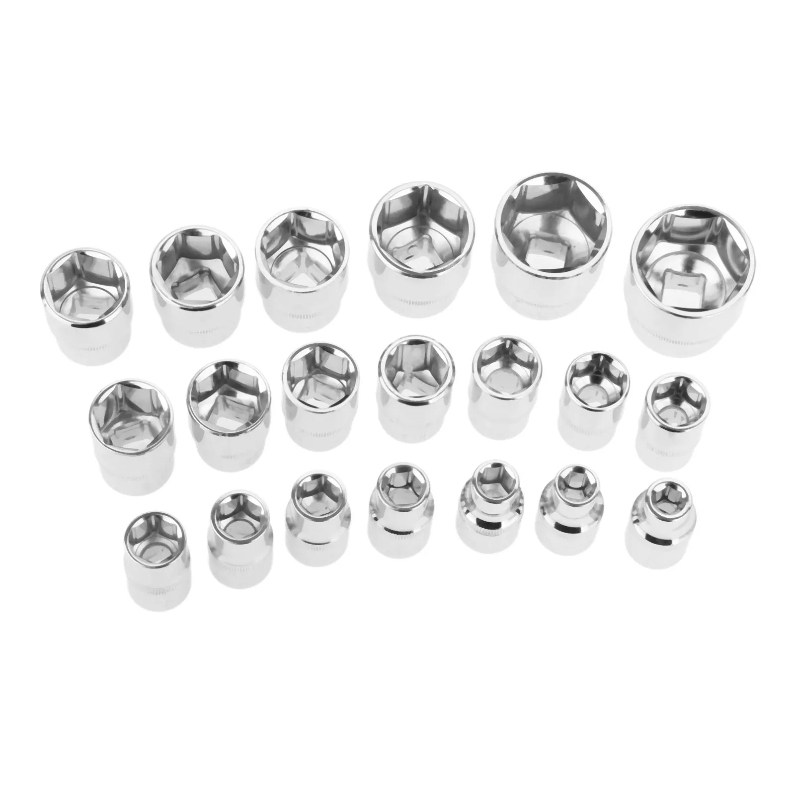 DRELD 1/2 Ratchet Socket Adapter Reducing Adaptors Converter Multifunctional Tool Standard Socket for Wrench 1/2" Drive 8~32 mm
DRELD 1/2 Ratchet Socket Adapter Reducing Adaptors Converter Multifunctional Tool Standard Socket for Wrench 1/2" Drive 8~32 mm
