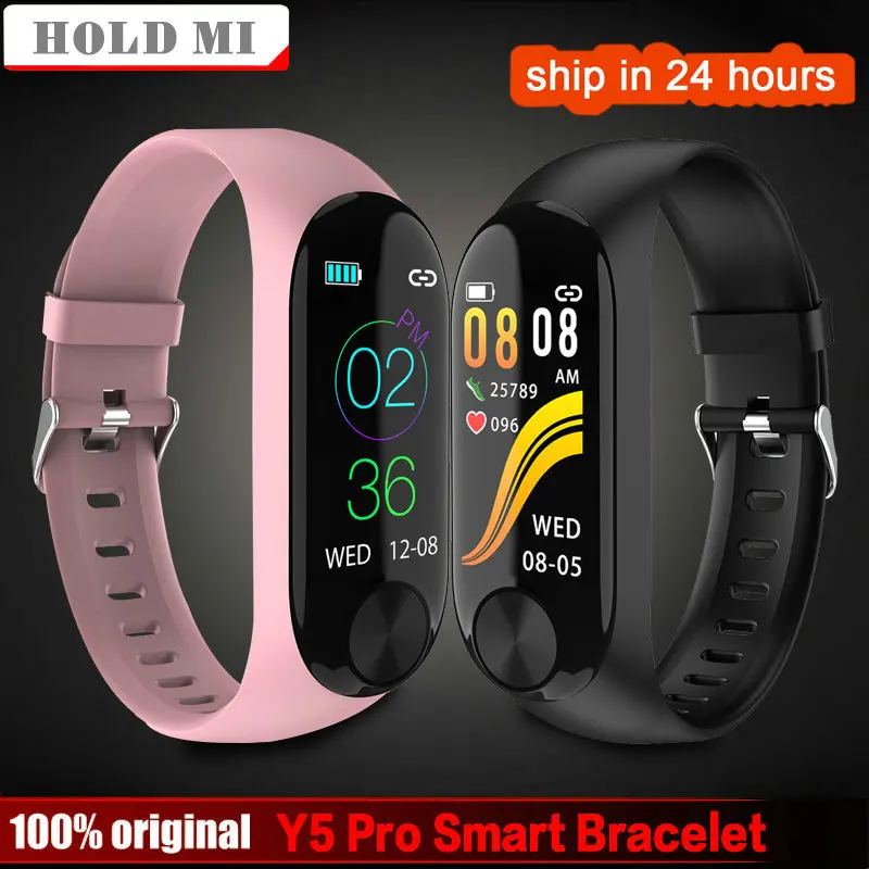 Smart Bracelet Y5 Pro Heart Rate Sleep Monitor Blood Pressure Fitness Tracker Waterproof Color Screen Sports Android IOS Band
Smart Bracelet Y5 Pro Heart Rate Sleep Monitor Blood Pressure Fitness Tracker Waterproof Color Screen Sports Android IOS Band
