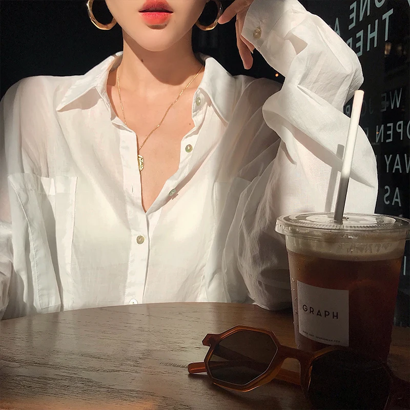 LANMREM 2019 Summer New Casual Fashion Temperament Women Loose Plus Solid Color Thin Long-sleeved Shirt TC503
LANMREM 2019 Summer New Casual Fashion Temperament Women Loose Plus Solid Color Thin Long-sleeved Shirt TC503