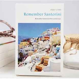 30sheets/LOT Take a trip to Remember Santorini postcard /Greeting Card/wish Card/Fashion Gift
30sheets/LOT Take a trip to Remember Santorini postcard /Greeting Card/wish Card/Fashion Gift