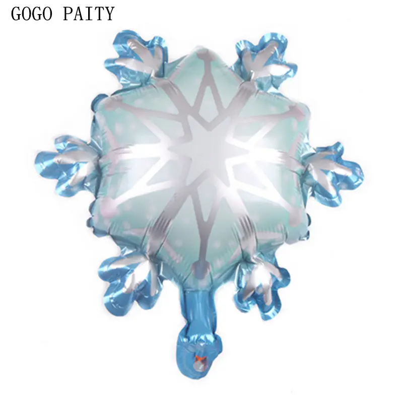 GOGO PAITY новые мини снежинки в форме алюминиевых воздушных шаров для дня рождения