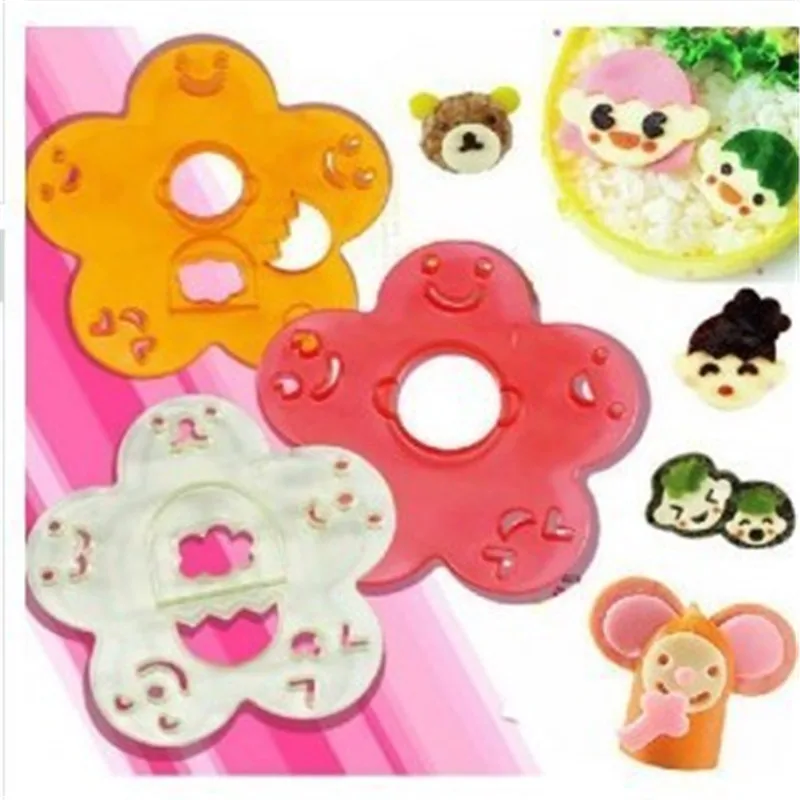 New Magic Face Decorative Bento Rice Mold Set DIY Egg Sushi Mold Tools Set Rice Ball Mold Expression Styling Sushi Mold
New Magic Face Decorative Bento Rice Mold Set DIY Egg Sushi Mold Tools Set Rice Ball Mold Expression Styling Sushi Mold
