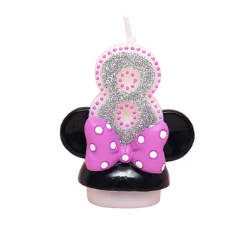 Creative Smokeless Number Cartoon Mouse Candles Children Kids Birthday Party Supplies Candles Girls Baby Feast Cake Decorations
Creative Smokeless Number Cartoon Mouse Candles Children Kids Birthday Party Supplies Candles Girls Baby Feast Cake Decorations
