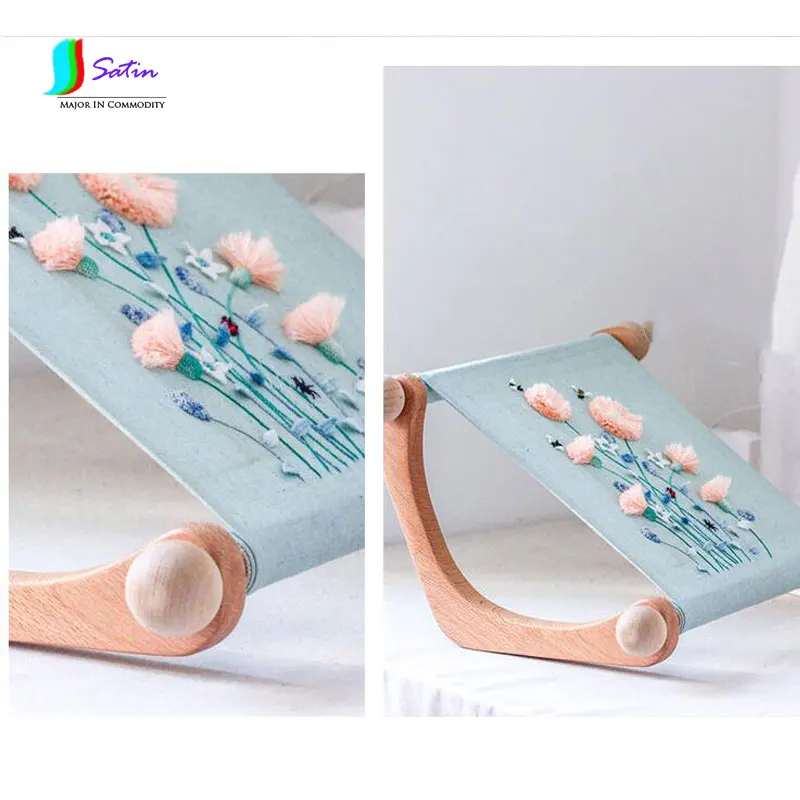 High-grade Medium Solid Wood Detachable Embroidery Tool Cross-stitch Frame Three-dimensional Wooden Embroidery Tool Frame S699P
High-grade Medium Solid Wood Detachable Embroidery Tool Cross-stitch Frame Three-dimensional Wooden Embroidery Tool Frame S699P