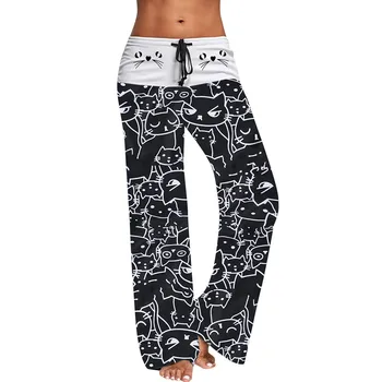 Sleeper #401 2018 NEW Women Casual New Fashion Cat Prints Drawstring Pants Leggings Fashion design casual hot DA Free Shipping
Sleeper #401 2018 NEW Women Casual New Fashion Cat Prints Drawstring Pants Leggings Fashion design casual hot DA Free Shipping