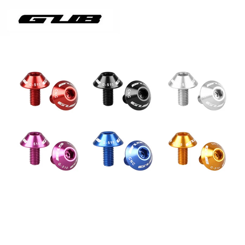 2 Pcs GUB 6 Colors Water Bottle Cage Bolts Aluminum Alloy Umbrella Type M5*12mm Water Bottle Holder Bracket Rack Screws
2 Pcs GUB 6 Colors Water Bottle Cage Bolts Aluminum Alloy Umbrella Type M5*12mm Water Bottle Holder Bracket Rack Screws
