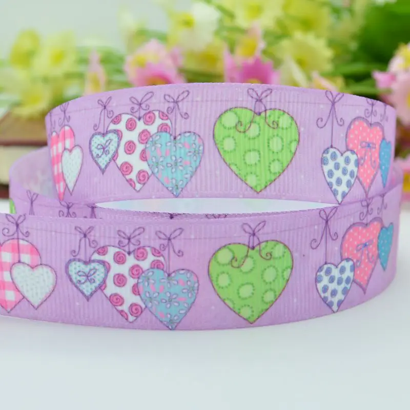 Valentine's Day heart-shaped party decoration crafts accessories 22mm character cheap printed grosgrain ribbon 50 yard 7/8 roll
Valentine's Day heart-shaped party decoration crafts accessories 22mm character cheap printed grosgrain ribbon 50 yard 7/8 roll