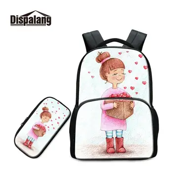 Dispalang Children Schoolbags Sets Cute Cartoon Girls Pattern Laptop Backpack Kid's School Bag Large Capacity Travel Backpack
Dispalang Children Schoolbags Sets Cute Cartoon Girls Pattern Laptop Backpack Kid's School Bag Large Capacity Travel Backpack