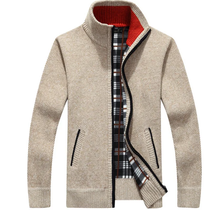 2018 Men's Sweaters Autumn Winter Warm Cashmere Wool Zipper Pullover Sweaters Man Casual Knitwear Plus Size M-5XL
2018 Men's Sweaters Autumn Winter Warm Cashmere Wool Zipper Pullover Sweaters Man Casual Knitwear Plus Size M-5XL