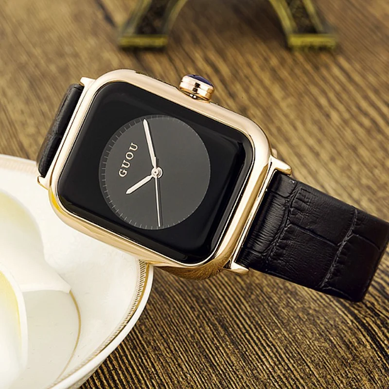 Dropshipping Fashion Black Rectangle Dial Ladies Watch Personality Black Leather Strap Quartz Women's Watch relojes para mujer
Dropshipping Fashion Black Rectangle Dial Ladies Watch Personality Black Leather Strap Quartz Women's Watch relojes para mujer