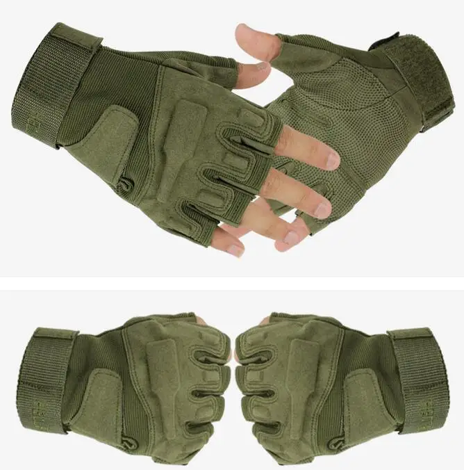 Blackhawk Tactical Gloves Military Armed Paintball Airsoft Shooting Combat Army Hard Knuckle Full or Half Finger Gloves Mittens (2)