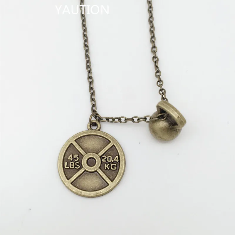 New 45Lbs Weight Plate &kettlebell necklace Exercise Charm Pendant Weightlifting Jewelry Gym
New 45Lbs Weight Plate &kettlebell necklace Exercise Charm Pendant Weightlifting Jewelry Gym