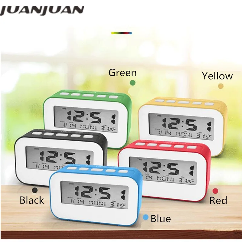 Digital Display Alarm Clock Music Desk Thermometer Clock With Snooze Backligh Function Month Date Clock Table Decoration 40% Off
Digital Display Alarm Clock Music Desk Thermometer Clock With Snooze Backligh Function Month Date Clock Table Decoration 40% Off