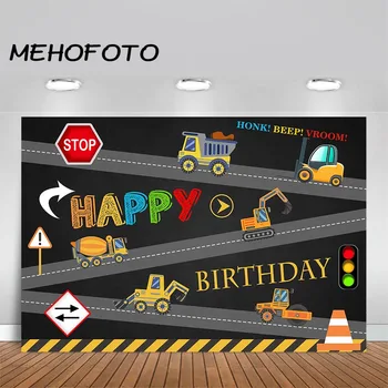 Construction Theme Birthday Backdrop for Photography Dump Truck Digger Excavator Boy Kids Baby Party Banner Background
Construction Theme Birthday Backdrop for Photography Dump Truck Digger Excavator Boy Kids Baby Party Banner Background