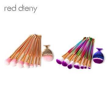 8Pcs Mermaid Shaped Makeup Brush Set Big Fish Tail Foundation Powder Eyeshadow Make-up Brushes Contour Blending Cosmetic Brushs
8Pcs Mermaid Shaped Makeup Brush Set Big Fish Tail Foundation Powder Eyeshadow Make-up Brushes Contour Blending Cosmetic Brushs