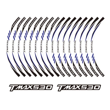 

KODASKIN 2D Wheel Rim Emblem Sticker Decal for Yamaha TMAX 530 yzf tmax530