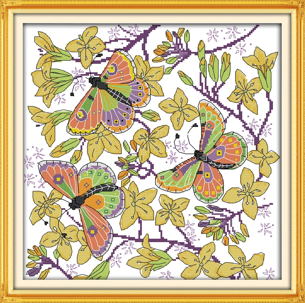 The butterflies and roses, counted printed on fabric DMC 14CT 11CT Cross Stitch kits,embroidery needlework Sets Home Decor
The butterflies and roses, counted printed on fabric DMC 14CT 11CT Cross Stitch kits,embroidery needlework Sets Home Decor