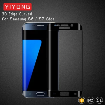 25pcs/lot YIYONG 3D Edge Curved Glass For Samsung Galaxy S6 S7 Edge Plus S 7 Tempered Glass Screen Protector For Samsung S7 Edge
25pcs/lot YIYONG 3D Edge Curved Glass For Samsung Galaxy S6 S7 Edge Plus S 7 Tempered Glass Screen Protector For Samsung S7 Edge