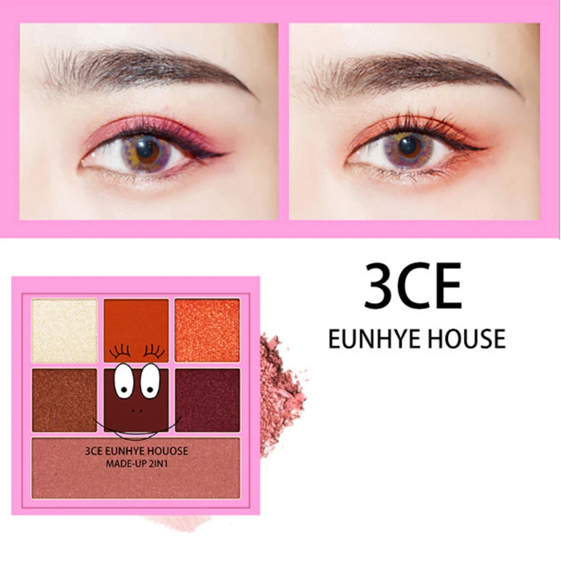3CE Eunhye House Profession Eyeshadow Palette with Blush Korean Style Eye Makeup Matte Shiny Nude Waterproof Eye Shadow
3CE Eunhye House Profession Eyeshadow Palette with Blush Korean Style Eye Makeup Matte Shiny Nude Waterproof Eye Shadow