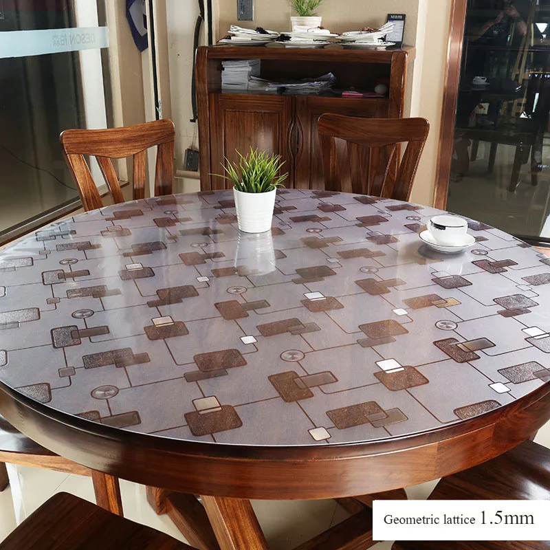 1.5mm PVC Round tablecloth tablecloth transparent D' waterproof tablecloth kitchen table pattern oil tablecloth glass soft cloth
1.5mm PVC Round tablecloth tablecloth transparent D' waterproof tablecloth kitchen table pattern oil tablecloth glass soft cloth