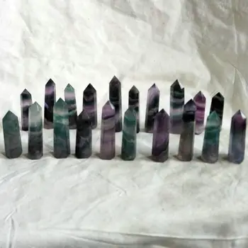 20 Pieces Nice Natural Colourful transparent smooth fluorite points healing from China Wholesales Free Shipping
20 Pieces Nice Natural Colourful transparent smooth fluorite points healing from China Wholesales Free Shipping
