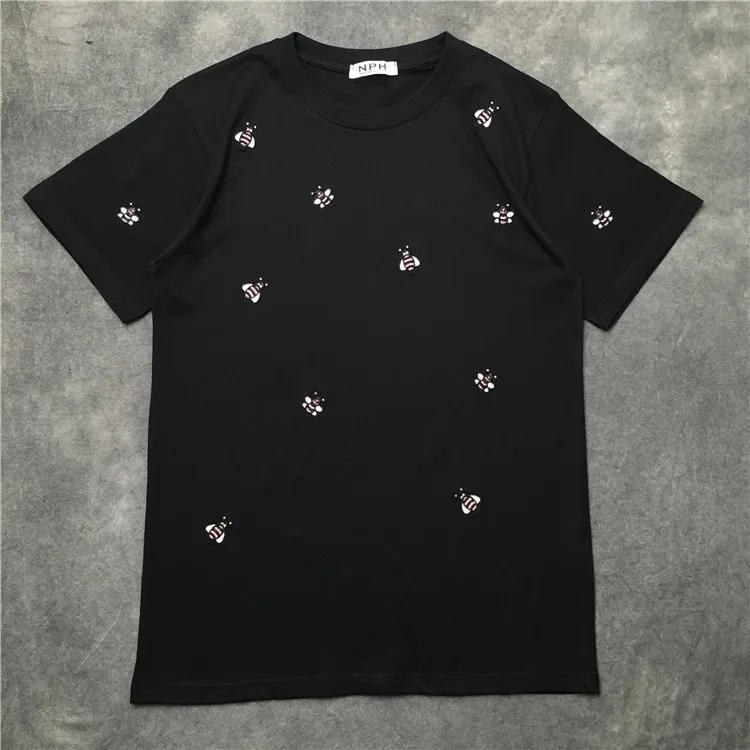 New 2019 parkour Novelty Full Embroidered Bees T Shirts T-Shirt Hip Hop Skateboard Street Cotton T-Shirts Tee Top Top #L61
New 2019 parkour Novelty Full Embroidered Bees T Shirts T-Shirt Hip Hop Skateboard Street Cotton T-Shirts Tee Top Top #L61